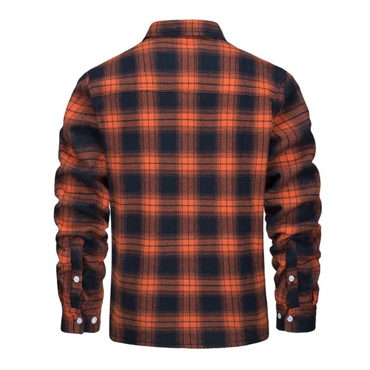 Men's Sherpa Lined Plaid Jacket – Cozy and Stylish for Cold Weather 1