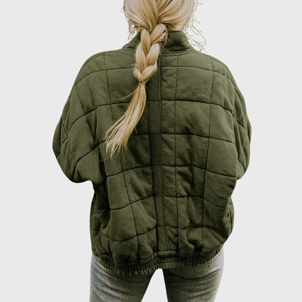 Quilted Jacket for Women – Oversized Lightweight Winter Coat for Cold Weather 5