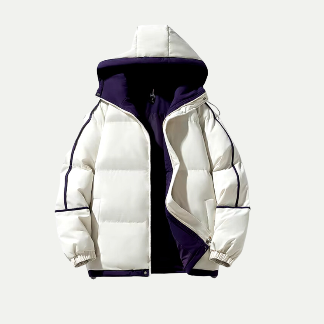 Unisex Insulated Hooded Puffer Parka – Warm Winter Outerwear for Casual and Outdoor Use 2