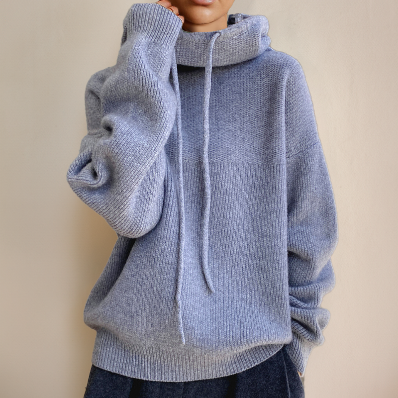 Women's Zip Up Hoodie – Warm Sweatshirt for Winter, Stylish Black Design 4