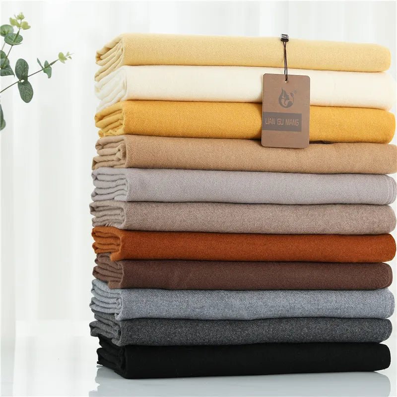 Cashmere Scarf for Women – Warm and Versatile Winter Accessory with Stylish Tassels - We are MFEO