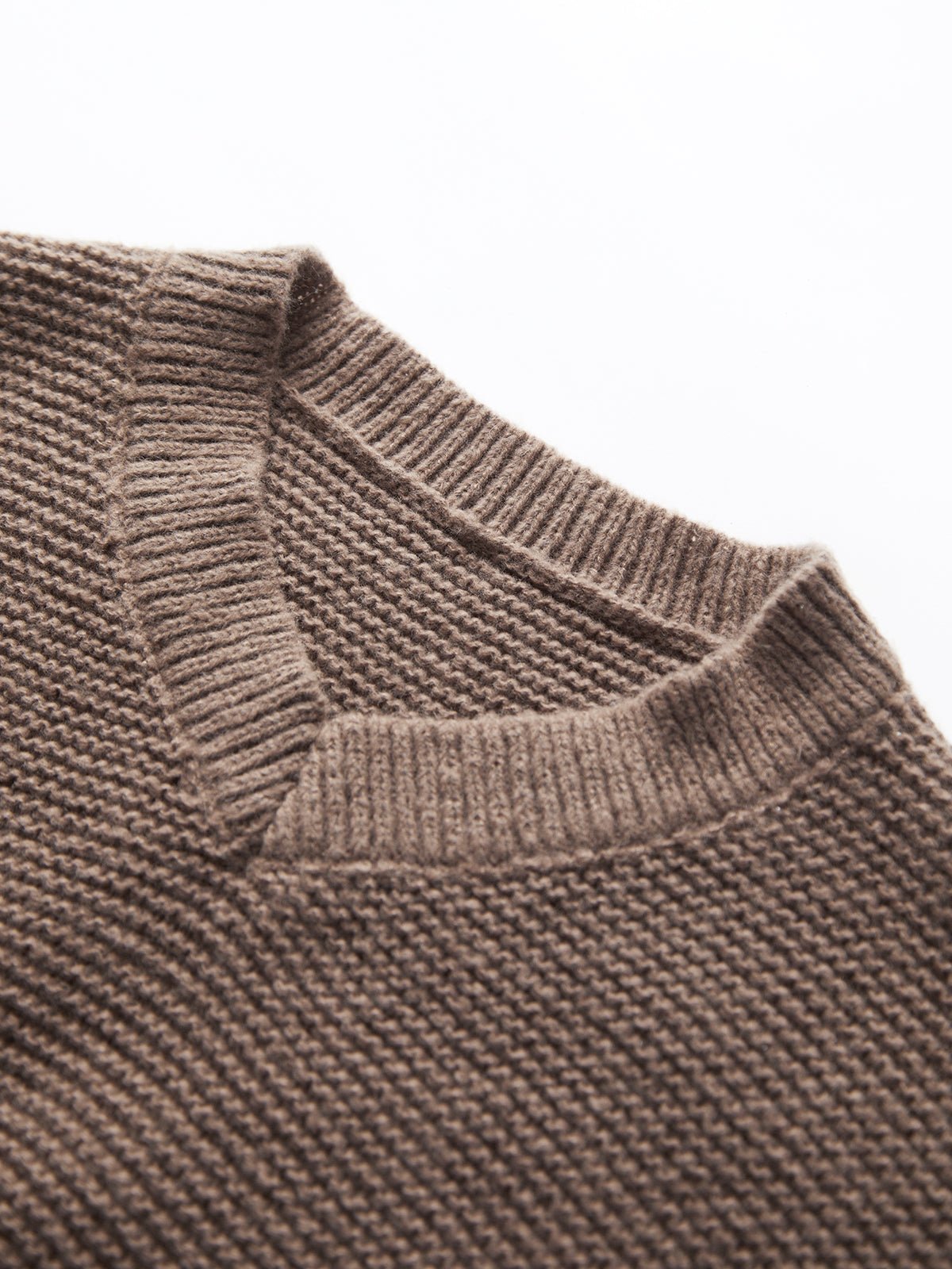 V-Neck Knit Pullover Sweater for Women – Relaxed Fit, Comfortable for Everyday Wear - We are MFEO