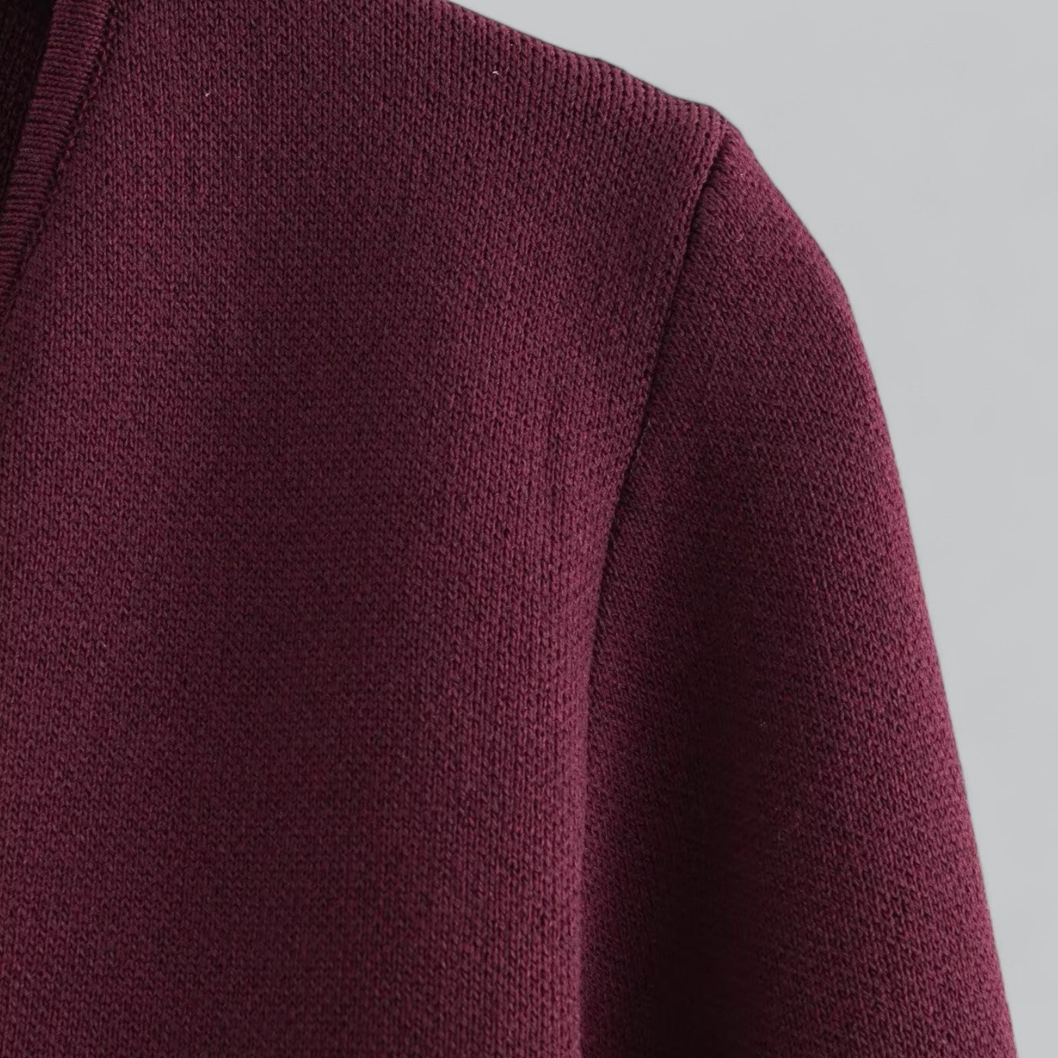 Women's Knitted Cardigan – Vintage Deep V - Neck with Double - Button Closure - We are MFEO