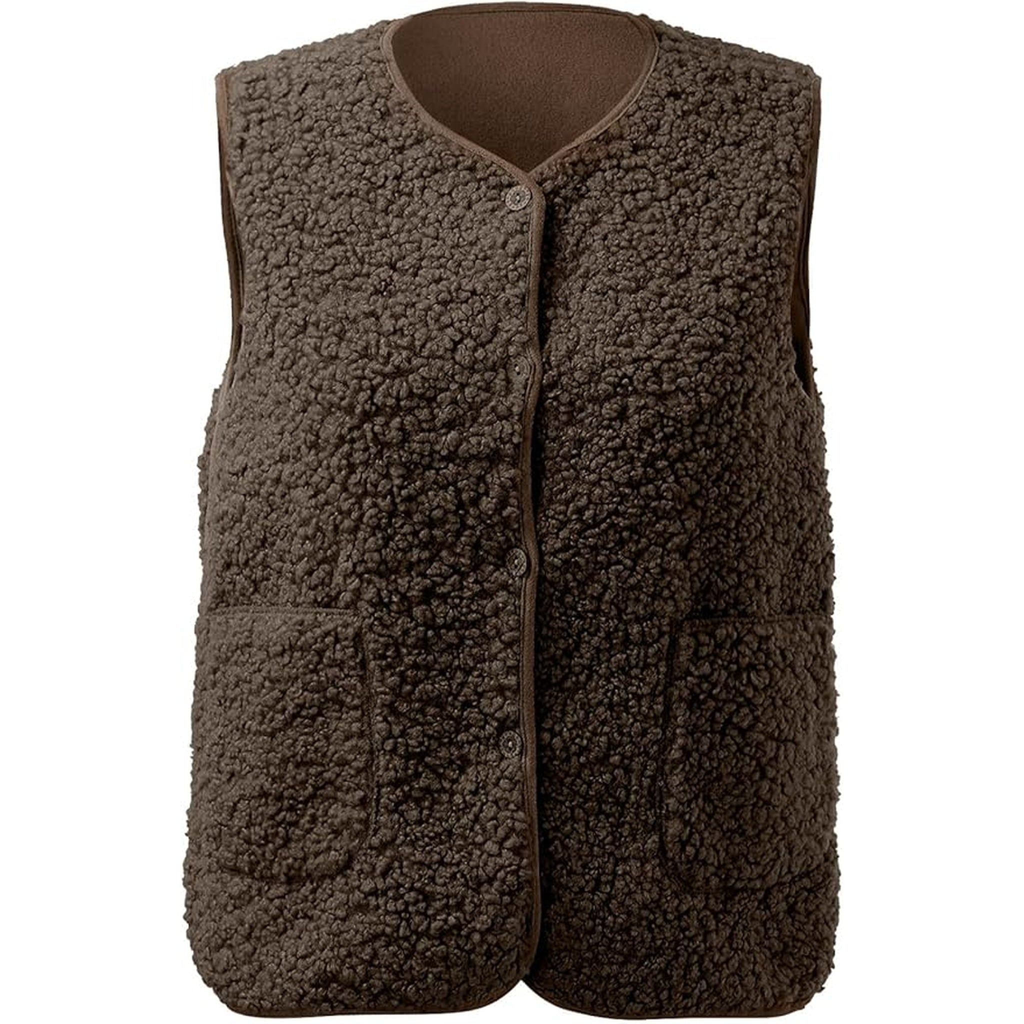 Women's Sleeveless Vest with Button Closure – Versatile Layer for All Seasons - We are MFEO