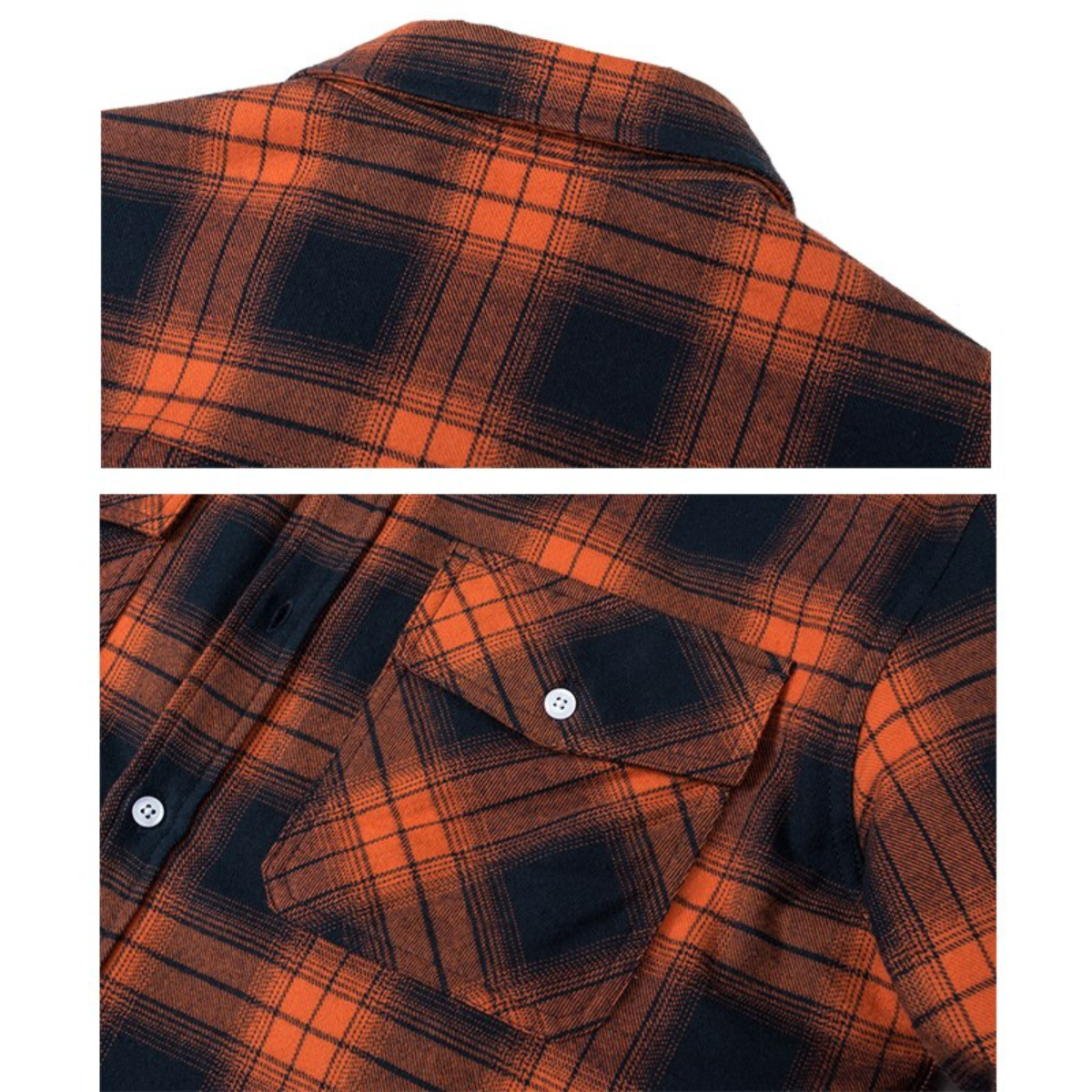 Men's Sherpa Lined Plaid Jacket – Cozy and Stylish for Cold Weather 2