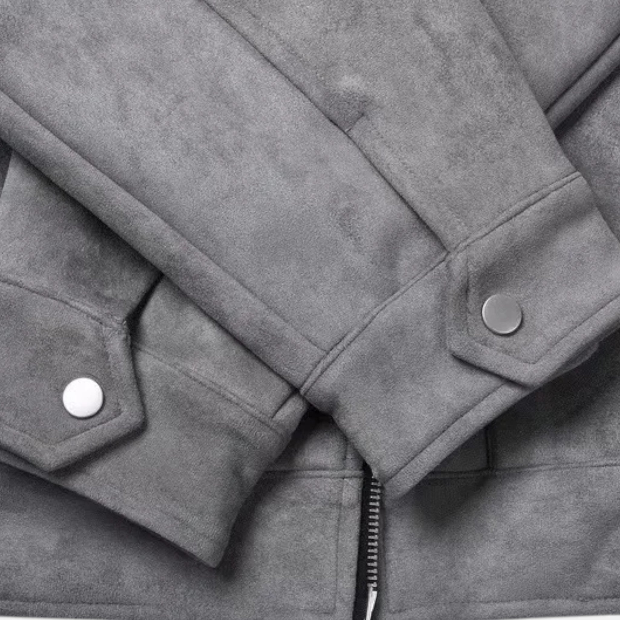 Men's Zip Jacket with Utility Pockets – Relaxed Fit for Everyday Casual Wear 6