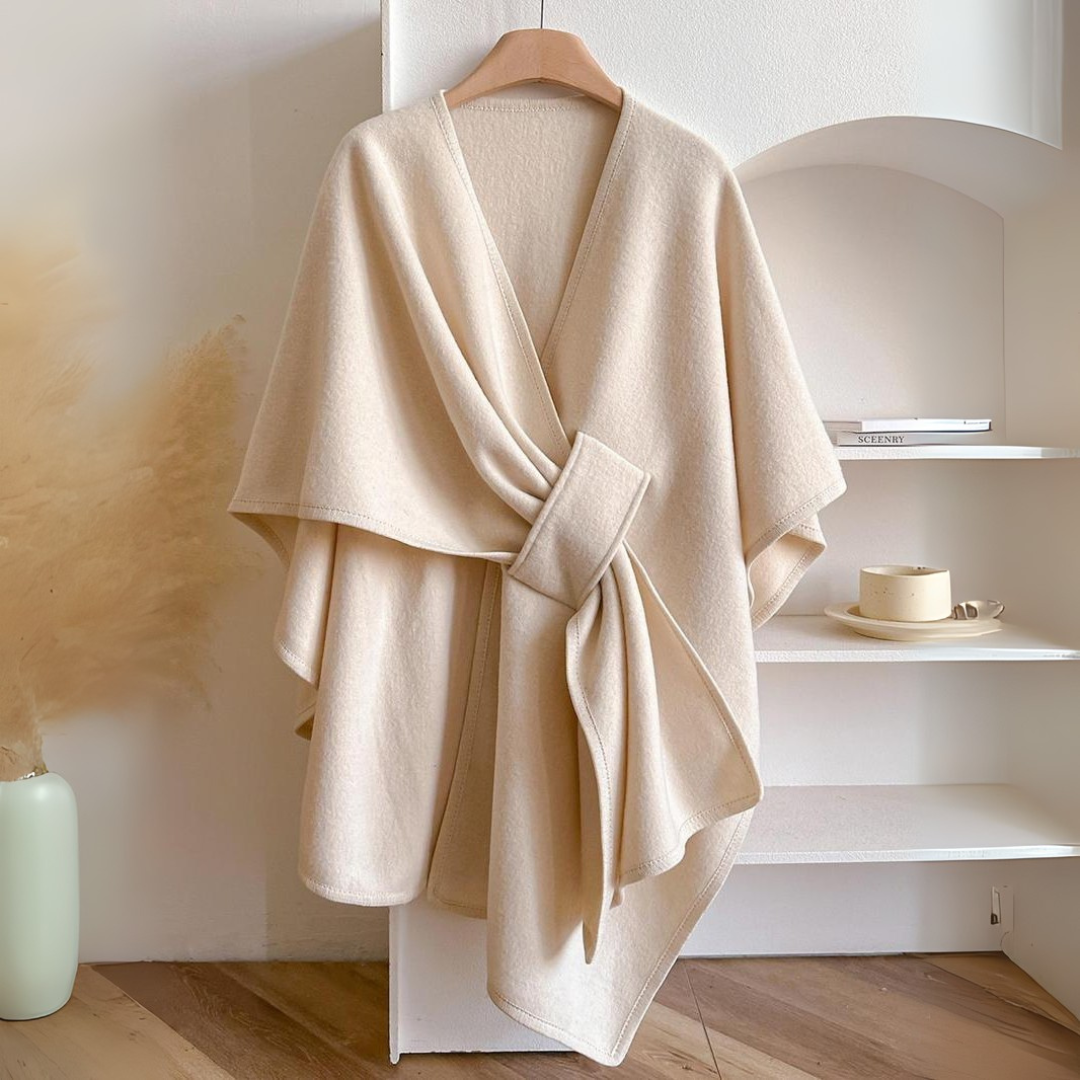 Shawl Wrap for Dress – Soft Drape Design with Wide Tie Belt for All Occasions 0