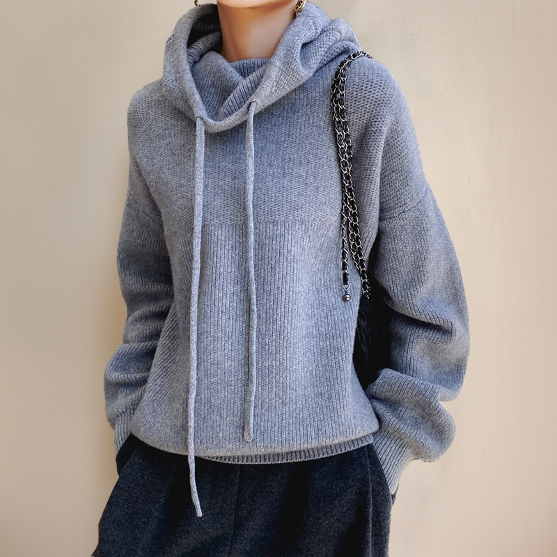 Women's Zip Up Hoodie – Warm Sweatshirt for Winter, Stylish Black Design 2