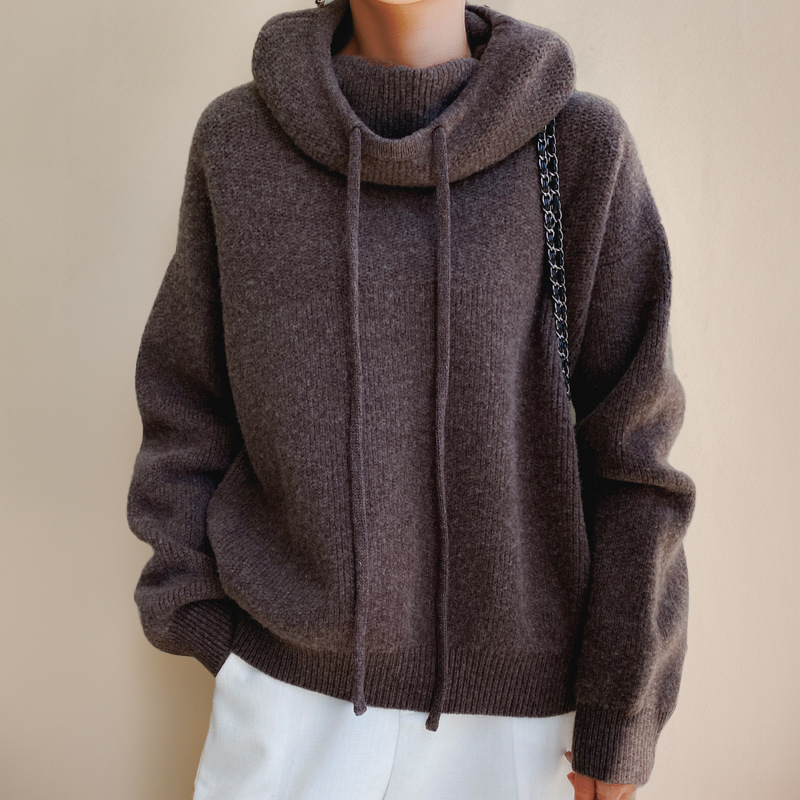 Women's Zip Up Hoodie – Warm Sweatshirt for Winter, Stylish Black Design 6